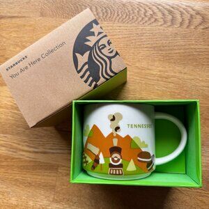Starbucks You Are Here Collection Tennessee Mug NIB